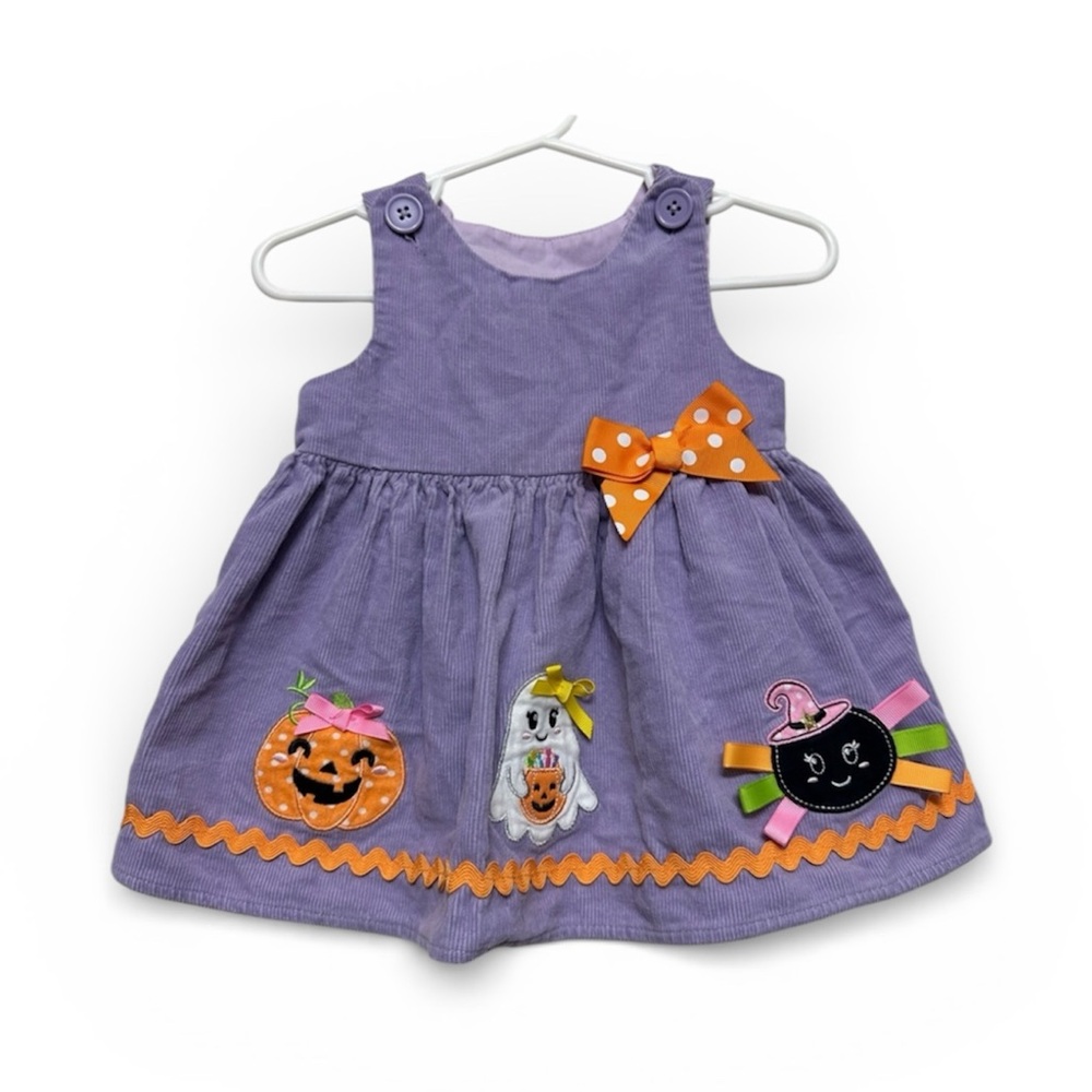 NWOT Good Lad Purple Corduroy Halloween‎ Dress